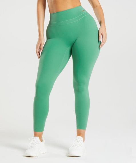 Women's Gymshark Whitney High Rise Leggings Green | NZ 4TZHKS